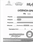 Licencia Operativa
